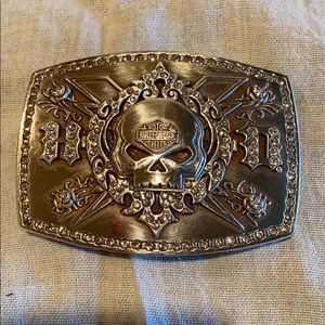Harley-Davidson belt buckle